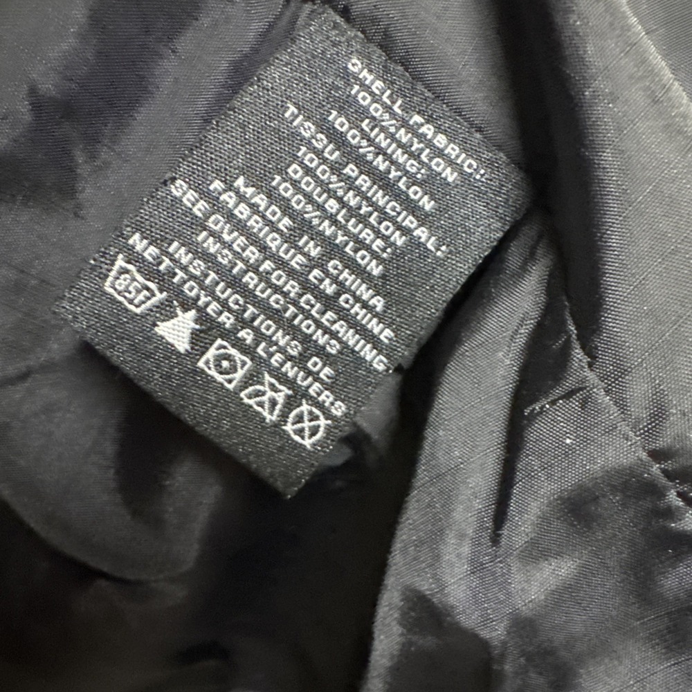 Schott NYC Nylon Cafe Race Jacket - Men's 3XL - Rain Windbreaker - Picture 9 of 12